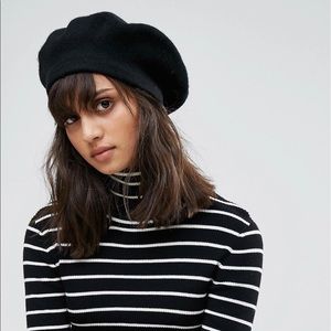 ASOS DESIGN wool beret